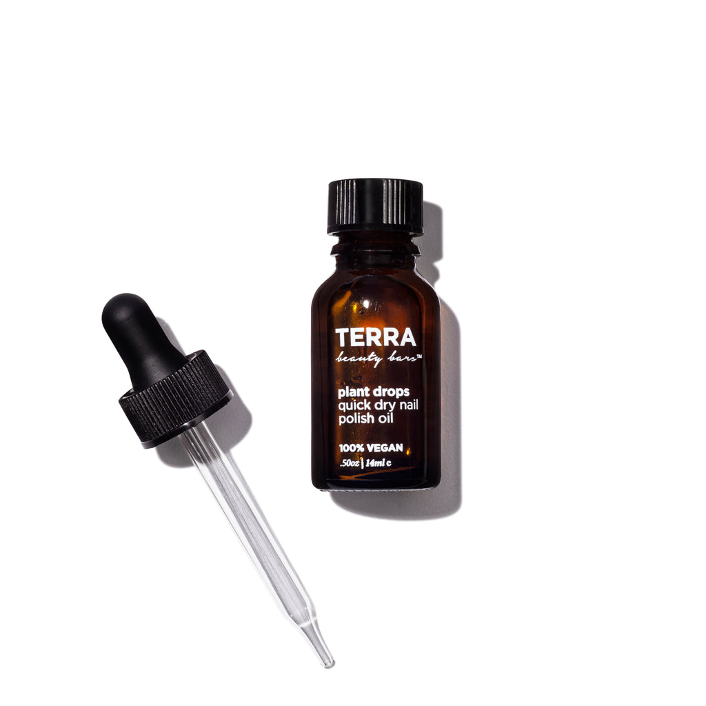 Terra Plant Dry Drops .50 ounce in glass amber bottle with glass dropper